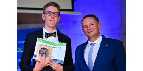 Talent Vysočiny a Cena hejtmana pro Marka Rolla